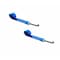 Tie 4 Safe 2" x 10' Lasso Strap w/ Mini J Hook for Towing Wrecker Trailer Tie Down, 2PK TWS65-5210-J-BU-2 - alternate 1